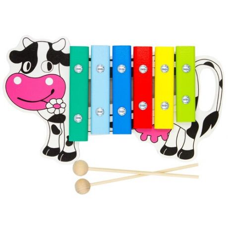 Деревянный ксилофон "корова