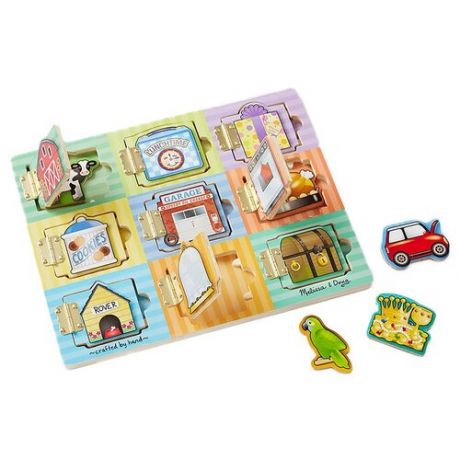 Магнитные игры с окошками Прятать и искать - Melissa&Doug 474