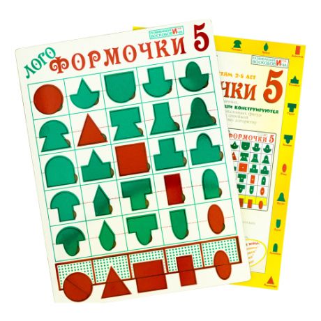 Развивающая игра Развивающие игры Воскобовича Логоформочки 5 (ЭКО-012)