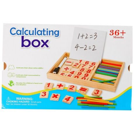 Счетный материал Лесная мастерская Calculating box 3141901 бежевый