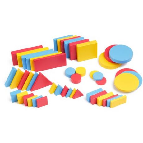 Набор геометрических фигур Andreu Toys Логические блоки, 16464
