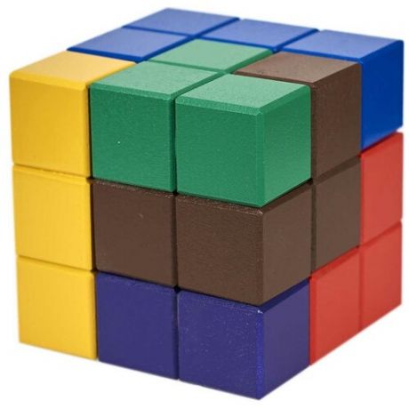 Набор геометрических фигур Световид Кубики для всех (подарочная гофрированная упаковка)