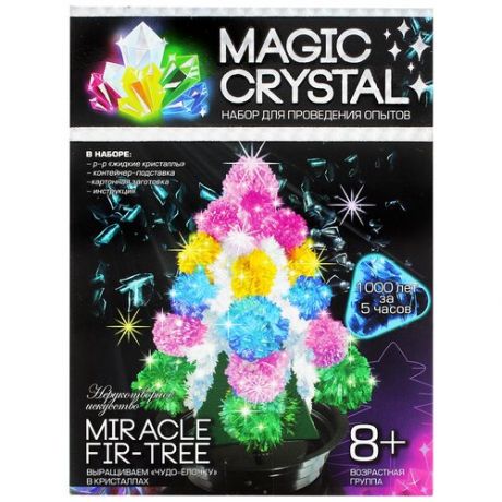 Набор для исследований Danko Toys Magic Crystal Нерукотворное искусство № 1 Miracle Fir-tree