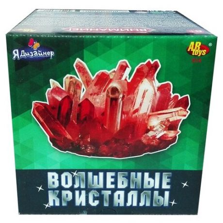 Набор для экспериментов AB Toys 004к-no "Волшебные кристаллы" - Маленький набор..