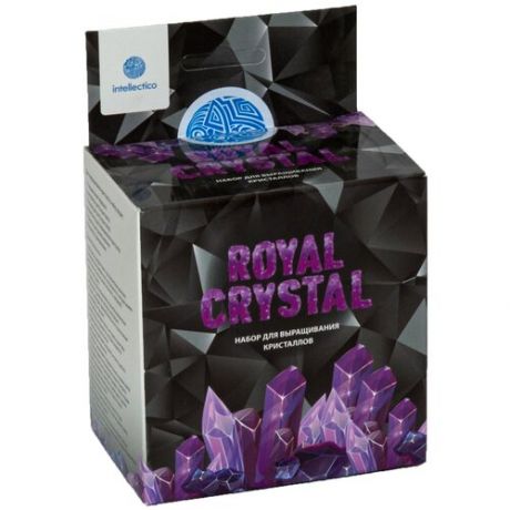 Набор для опытов Intellectico Royal Crystal кристалл розовый