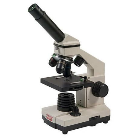 Микроскоп Микромед "Эврика" школьный 40х-1280х с видеоокуляром в кейсе