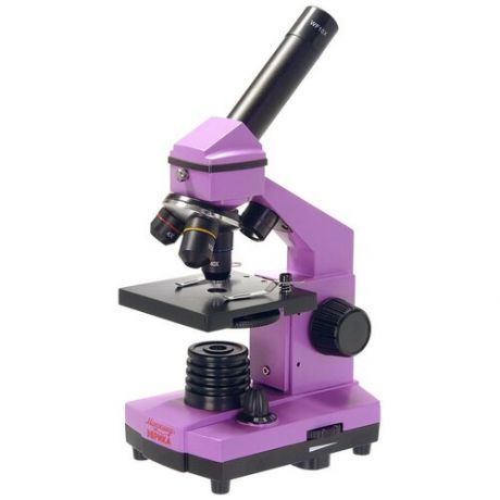Микроскоп Микромед Эврика 40х400х, аметист, в кейсе