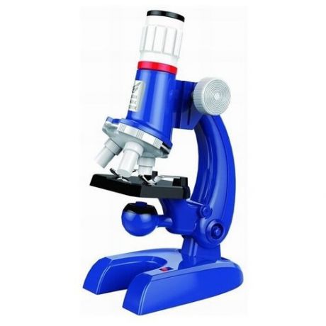 Микроскоп детский с аксессуарами, синий
