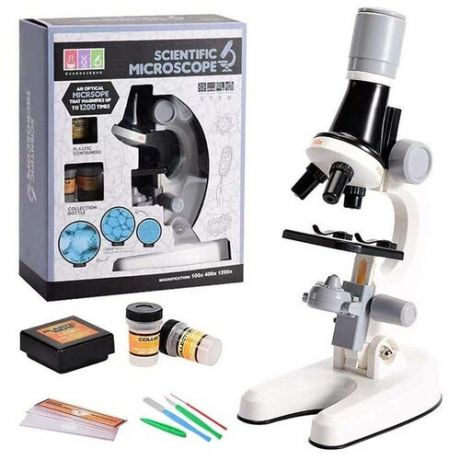 Scientific Microscope / Детский научный микроскоп / школьный микроскоп / 1200х