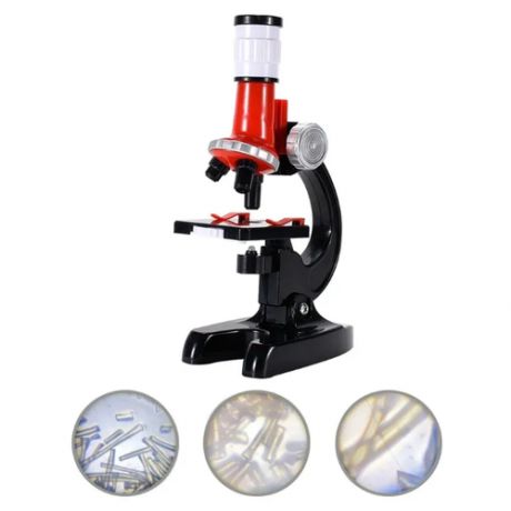 Микроскоп детский С подсветкой! Увеличение до 1200х Микроскоп для школьника Scientific Microscope 1200