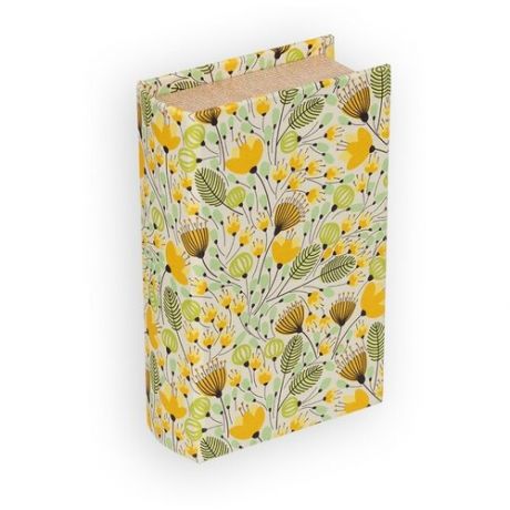 Шкатулка-книга Gamma 17*11*5 см, "Желтые цветы" (BBK-01)