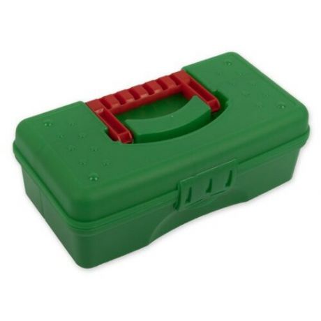 Коробка для швейных принадлежностей Gamma, 23,5x12,5x8 см, цвет: зелёный, арт. OM-015