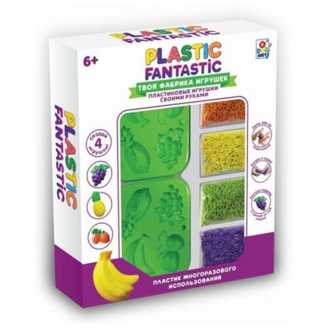 Фрукты, 1Toy (набор для лепки детский, Т20215, серия Plastic Fantastic)