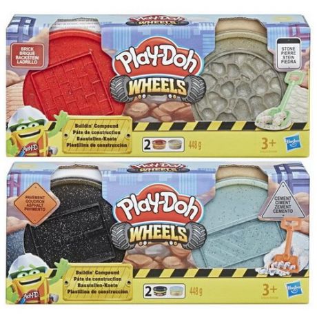 Набор для творчества Hasbro Play- Doh Wheels Специальная масса для лепки 2 вида