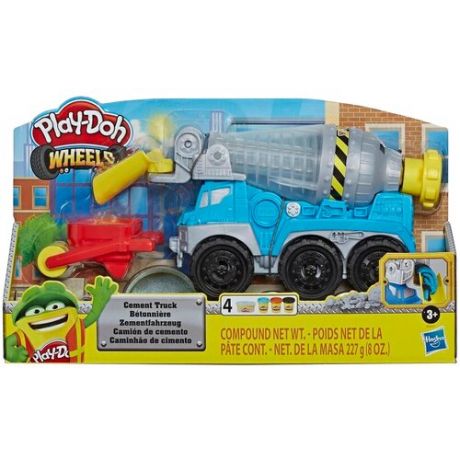 Игрушка Hasbro Play-Doh Wheels Бетономешалка E68915L0