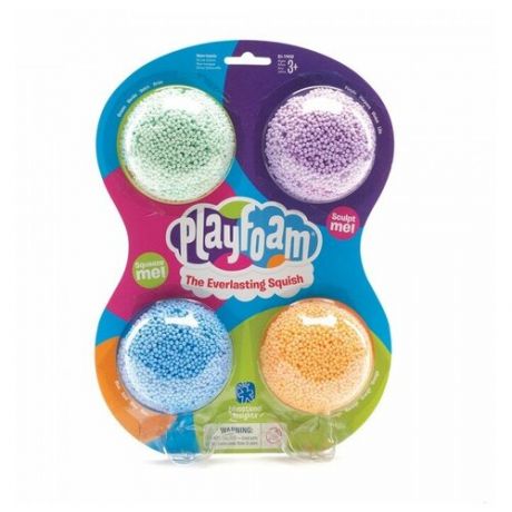 Шариковый пластилин "PlayFoam. Классик" 4 шт. Learning Resources