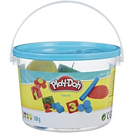 Масса для лепки Play-Doh Числа 3 цвета (23414/23326)