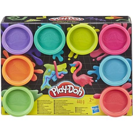 Масса для лепки Play-Doh набор Rainbow 8 цветов E5062/E5044