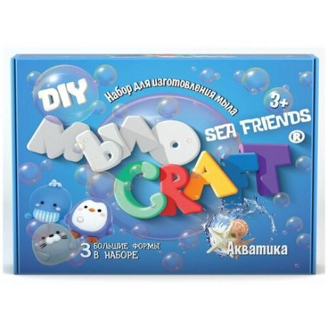 Мыло Craft, Sea friends, Акватика, Висма (набор для изготовления мыла, 894, серия Юный химик)