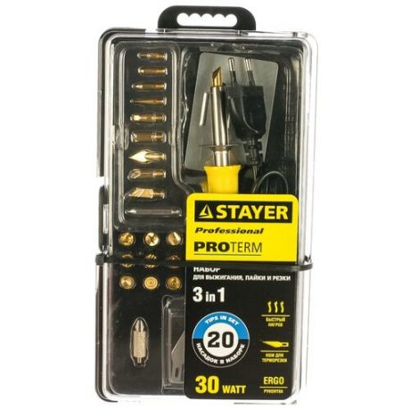 STAYER Прибор для выжигания Professional 45227