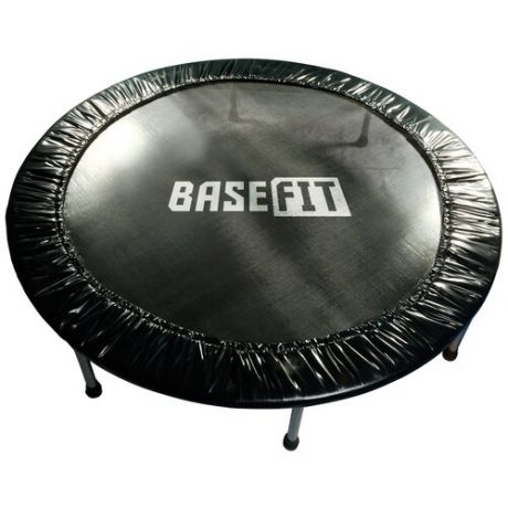 Каркасный батут BaseFit TR-101 137 см 137х137х25 см черный