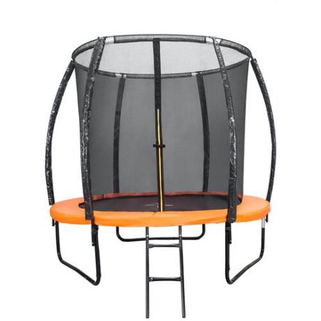 Каркасный батут DFC Trampoline Kengoo II 6FT-BAS-BO 183х183х230 см оранжевый/черный