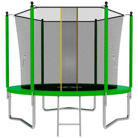 Каркасный батут SWOLLEN Lite 8 FT 244х244х238 см green