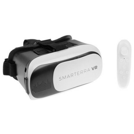 3D очки Smarterra VR, BT- контроллер для смартфонов, бело/черные