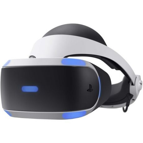 Шлем виртуальной реальности Sony PlayStation VR CUH-ZVR2, черно-белый