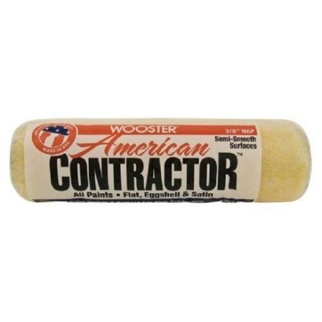 Валик малярный вязаный Wooster AMERICAN CONTRACTOR® (9" - 3/4", грубый)