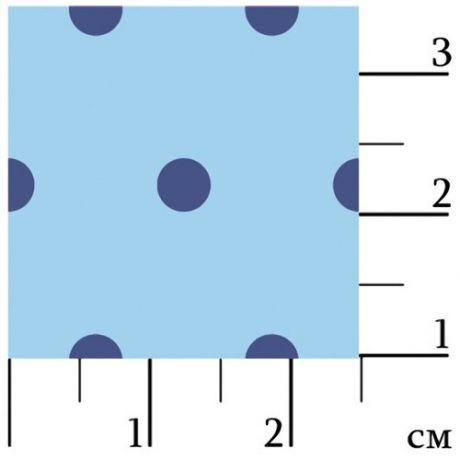 Ткани фасованные PEPPY (A - O) для пэчворка лазурное чудо фасовка 50 x 55 см 110 г/кв.м 100% хлопок ЛЧ-17 голубой