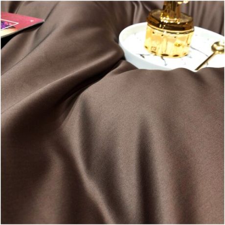 Ткань для постельного белья Айвори, Мако-сатин, ширина 250 см, длина отреза 1 метр, 100% египетский хлопок