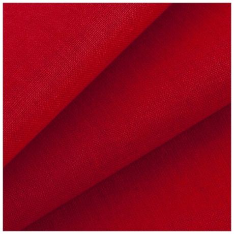Ткань для шитья хлопок, 1 Метр ткани, Бязь ГОСТ 140 гр/м2, ширина 150 см, длина от 1 метра, № 14010, цвет ярко-красный