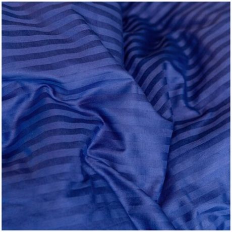 Ткань для постельного белья Сапфир, Страйп- сатин, ширина 240 см, длина отреза 3 метра, 100% хлопок