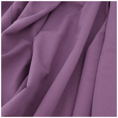 Ткань Футер 2-ка 1м для Свитшот, Брюки, Платье Цвет: Фиолетовый Джем