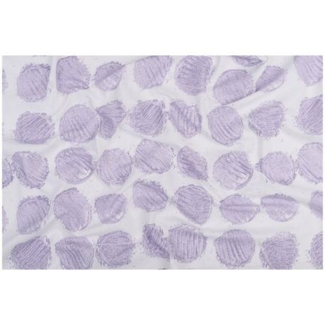 Ткань Лён с рисунком 816-4 Печенье фиолетовое, шир. 150 см (три метра)