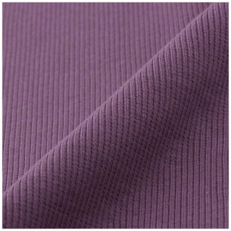 Ткань Кашкорсе 50 см чулок для платья, водолазки, шапки, топа, легинсов. Цвет: Фиолетовый Джем