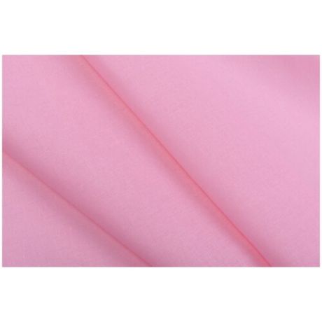 Бязь г/краш ГОСТ цвет розовый 150см, 140±7гр, х/б 100% (три метра)