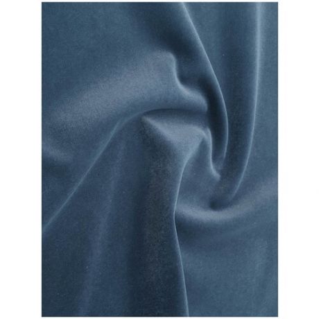 Ткань мебельная (микровелюр) PERFECT 140х100см, цвет синий