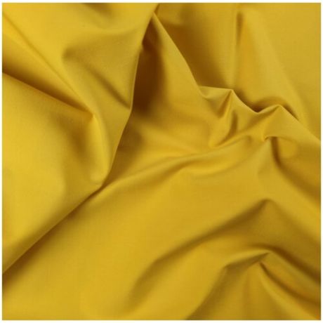 Ткань костюмная (желтый) 96% хлопок, 4% эластан , 50 см * 144 см, италия