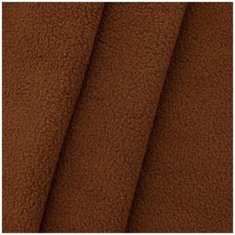 Трикотаж Флис 180 (50см*50 см) (21817 коричневый)