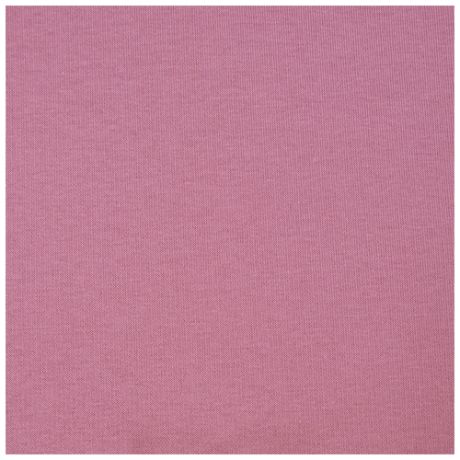 Ткань для шитья, 1 Метр ткани, Трикотаж Футер 3-х нитка с начесом на отрез, Компакт пенье, ширина 180 см, длина от 1 метра, цвет светло-розовый