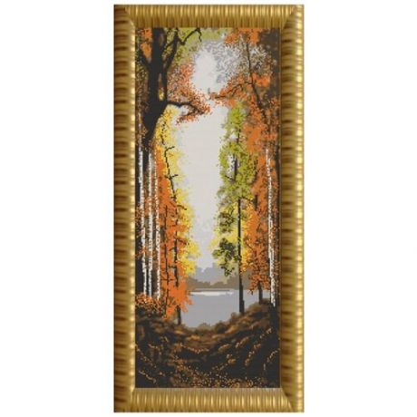 Рисунок на ткани Конёк (бисер), Осень, 25*65 см (9635)