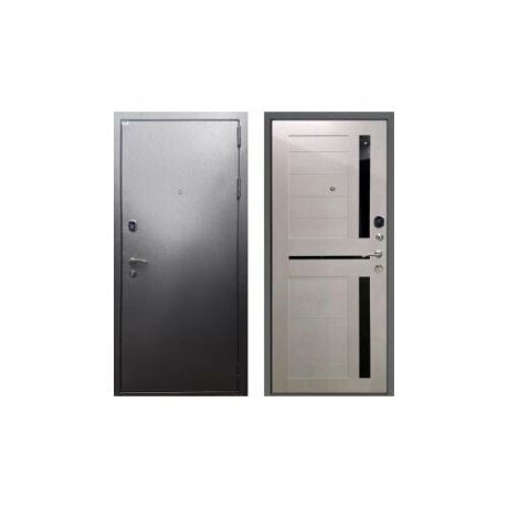 Дверь входная (стальная, металлическая) Rex Титан СБ-18 "Лиственница бежевая"