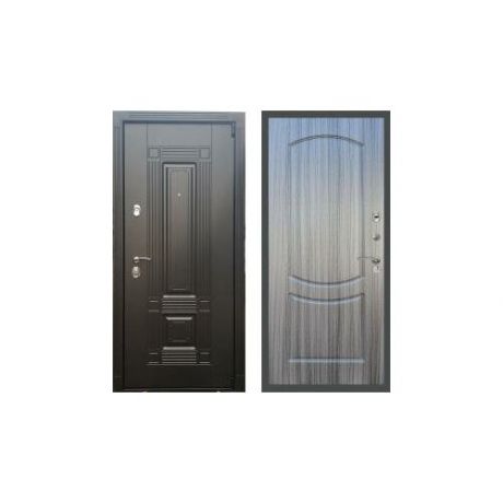 Дверь входная (стальная, металлическая) Сенатор Мадрид ФЛ-123 "Сандал серый"