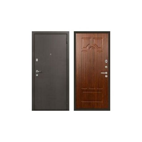 Дверь входная (стальная, металлическая) Лекс 1А с панелью 26 "Береза мореная"