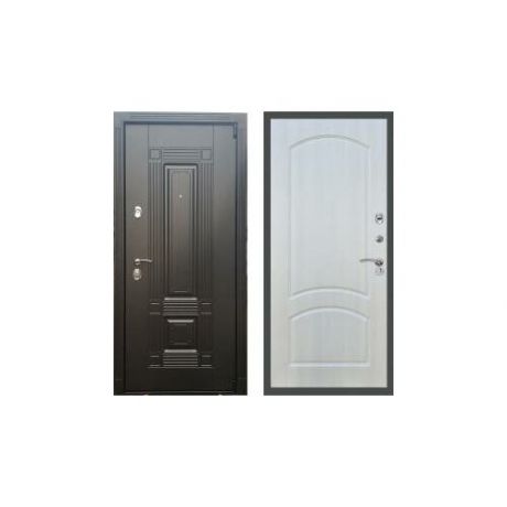 Дверь входная (стальная, металлическая) Сенатор Мадрид ФЛ-126 "Лиственница бежевая"