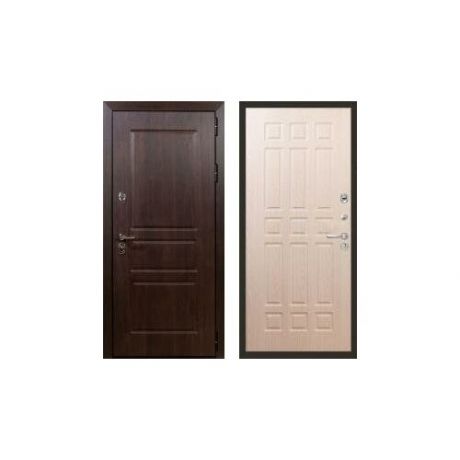 Входная металлическая дверь Лекс Сенатор Винорит Беленый дуб №28