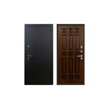 Дверь входная (стальная, металлическая) Лекс Рим 33 "Винорит Golden с черной патиной"
