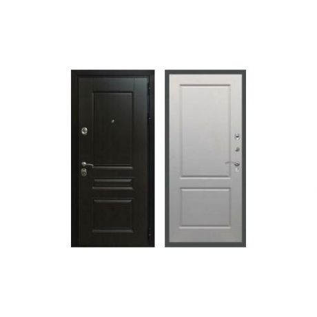 Дверь входная (стальная, металлическая) Сенатор Премиум H ФЛ-117 "Грей Софт (Серый светлый)"
